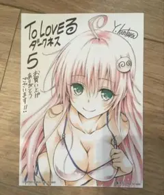 ToLOVEるダークネス5巻購入特典のペーパー