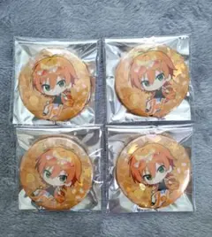 すとぷり　夏グッズ　2025　缶バッジ　Summer　ジェルくん　デフォ4点