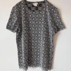tricot COMME des GARCONS 花柄レース 半袖カットソー - メルカリ