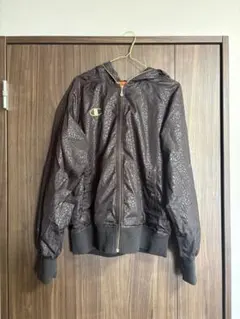 Champion フード付きジャージ　ブラウン