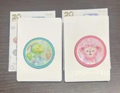 ダッフィー&フレンズ　20周年　ワッペン