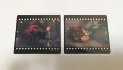 冨岡義勇 竈門炭治郎 フィルム風クリアカード