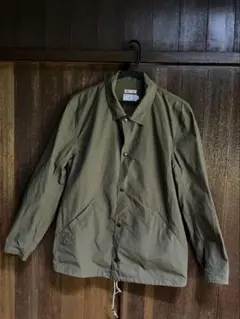 grn コーチジャケット　カバーオール　60/40 ロクヨンクロス　オリーブ
