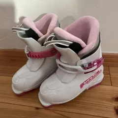 子ども用スキーブーツ 232mm ホワイト/ピンク