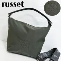 極美品✦ラシット 2way ショルダー ハンドバッグ トートバック ナイロン