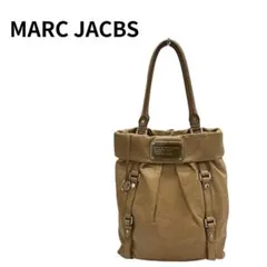 MARC JACOBS ブラウン レザー ハンドバッグ