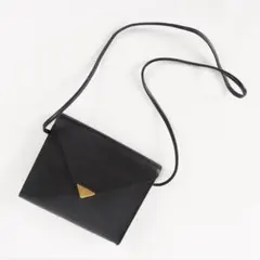 【未使用✨】イヴ・サンローラン ショルダーバッグ レザー ブラック