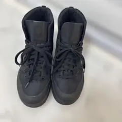 THE NORTH FACE ブラック ハイカットスニーカー