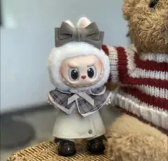 LABUBU洋服 ラブブぬいぐるみ着ぬい服 着せ替え服