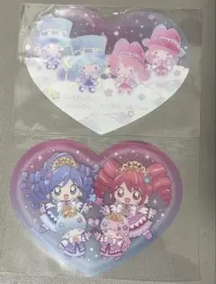 ふしぎ星の☆ふたご姫 サンリオ ハートクリアカード①