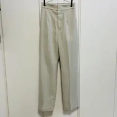 【新品タグ付き】LAGUNAMOON リネンライクテーパードパンツ Mサイズ