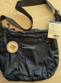 mont-bell ポケット付きショルダーバッグ S ネイビー
