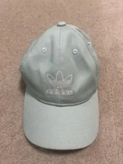 adidasキャップ ライトグリーン