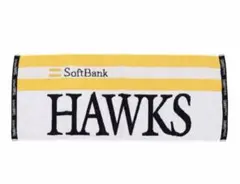 新品　福岡ソフトバンクホークス 球団旗フェイスタオル