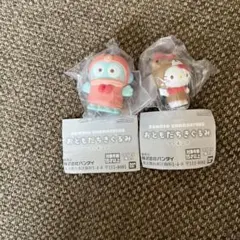 サンリオキャラクターズ　おともだちきぐるみ　ハローキティ　ハンギョドン