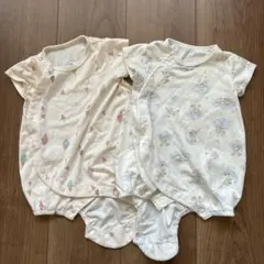 après les cours ロンパース 2枚セット 60cm