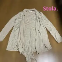 Stola. ベージュ カーディガン