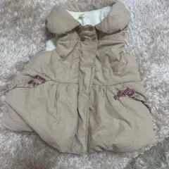 100cm 裏起毛ベスト 美品