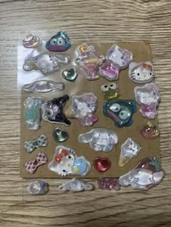 透明立体シール おすそ分け