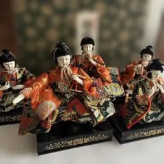 最終値下】親王飾り雛人形 拾壱番親玉台 三方別紐畳付 - メルカリ