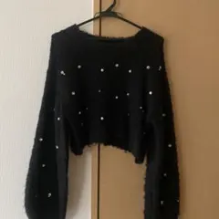 Heather ビジューニット