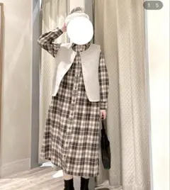 ★タイムセール★studio CLIP シャツワンピース