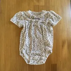 birthday ボディースーツ ロンパース　80サイズ オーガニックコットン