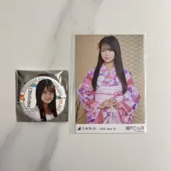 真夏の全国ツアー2025 缶バッジ 生写真 瀬戸口心月 乃木坂46