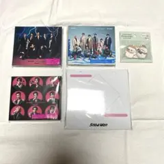 【Snow Man】新品・CD初回盤・通常盤・カレンダー・雪だるまフレークシール