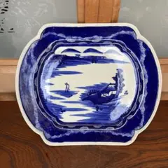 古伊万里 角皿 裏印 乾 - メルカリ