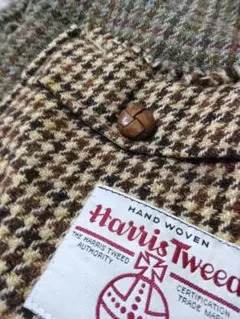 Harris Tweed チェック柄リュック