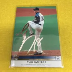 2012 BBM 斎藤佑樹 カード ハンカチ王子 - メルカリ