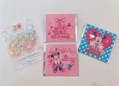 ディズニー　ミニーパルパルーザ　カラフルハピネス　ステッカー　クッキー　ダッフィ