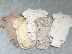 オーガニックコットン ベビー肌着 5点セット H&M