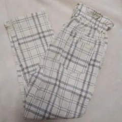branshes　チェック柄マカロンパンツ　130