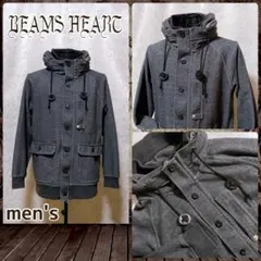 ビームス ブルゾン パーカー グレー 平成 y2k お兄系 ギミック グランジ