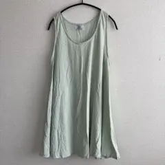 h.b pink city relax ミントグリーンノースリーブチュニックのサムネイル