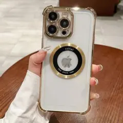 iPhone14plusケース クリア 耐衝撃 レンズ保護 MagSafe充電