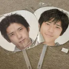 ARASHI 二宮和也 ジャンボうちわ 2枚セット
