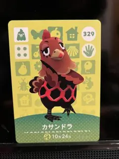 どうぶつの森 amiiboカード 『カサンドラ』