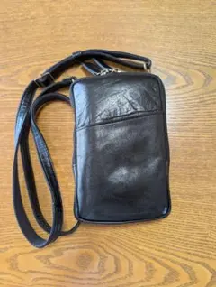 Dakota レザー ショルダーバッグミニ美品 高級ブラックレーベル