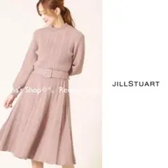 JILLSTUART♡大人可愛いケーブルＡラインニットワンピース