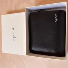 F*o様 agnes b. 二つ折り財布 ブラックのサムネイル