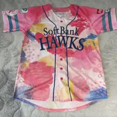 SoftBank HAWKS ユニフォーム ピンク L