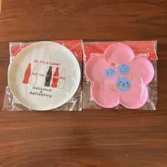 新品未開封　非売品　コカコーラ　プレート　2枚まとめて