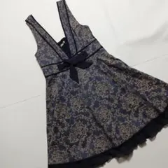 axes femme 花柄ノースリーブワンピース ジャンドレ