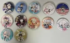 バラ売り缶バッジ 蒼龍 そらる まふまふ 山城 ヴィクトル