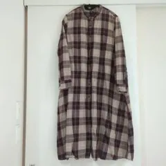 さや様ご専用です、ユニクロ、ワンピース、Ｌワイン系チェック