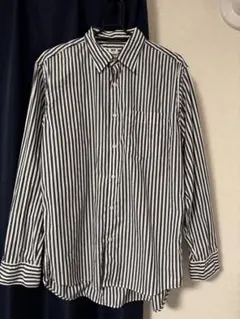 UNIQLO ストライプ 長袖シャツ M