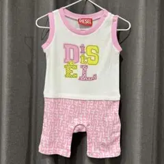DIESEL ディーゼル ロンパース ベビー服 60 70 ピンクのサムネイル